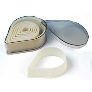 Резак кондитерский P.L. Proff Cuisine Капля (Набор 8 шт) артикул 2075