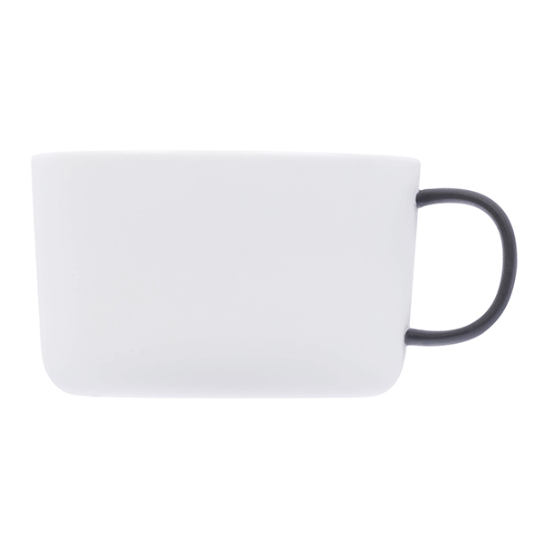 Чашка кофейная Royal Charm Wave 220 мл, D 90/80 мм, H 58 мм, фарфор, белый артикул 3131354 / ZH036-Y212C