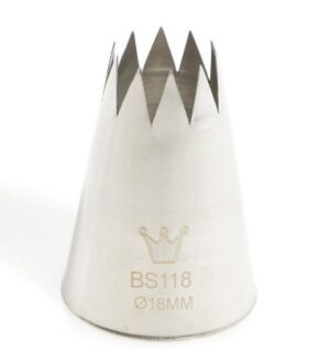 Насадка кондитерская Martellato BS118 Звезда D 36 мм, H 49 мм артикул BS118