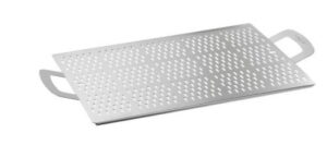 Поднос для римской пиццы Gi.Metal VPFR2540 400x250 мм, перфорированный артикул VPFR2540