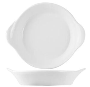 Блюдо для запекания KunstWerk белое 500 мл, H 34 мм, L 225 мм, B 190 мм артикул A8254