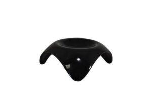 Салатник 3D Glassware 120*120 мм стекло, черный 3D /1/6/ артикул 1515-1A71-94-213208