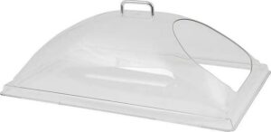 Крышка Cambro DD1220ECW 135 с торцевым вырезом, прозрачный артикул DD1220ECW 135