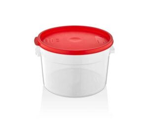 Контейнер для хранения продуктов Gastroplast 11,4 л, D 310 мм, H 210 мм, прозрачный, без крышки (крышка 76740, 76739, 76738, 76741) артикул 76723