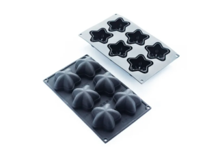 Форма для выпечки Martellato «Марина» L 297 мм, B 176 мм, 6 ячеек артикул 30SIL510