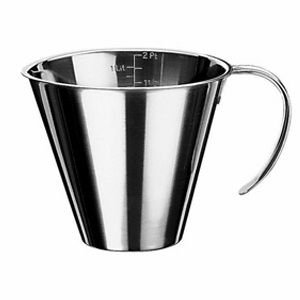 Мерный кувшин Paderno 1500 мл, D 155 мм, H 150 мм артикул 42581-15