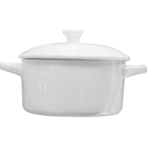 Горшочек для запекания KunstWerk Паула белый 425 мл. артикул A6433