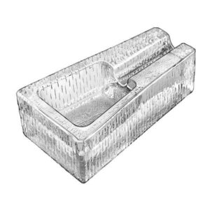 Пепельница Libbey Cigar h52 мм, 183х112 мм. артикул 1783682