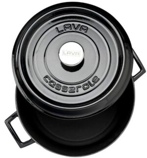 Кастрюля LAVA TRENDY SERIES 6,71 л, D 280 мм, H 135 мм черная артикул LV Y TC 28 K2 BL