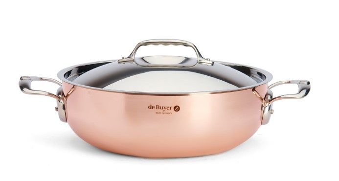 Кастрюля De Buyer Prima Matera 4,9 л, D 280 мм, H 100 мм артикул 6232.28