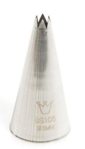 Насадка кондитерская Martellato BS105 Звезда D 25 мм, H 49 мм артикул BS105