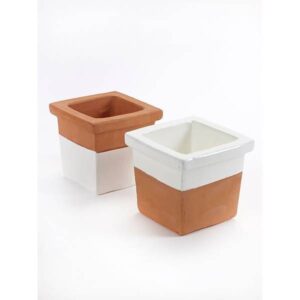 Емкость для закусок Serax 950 мл, L 150 мм, B 150 мм, H 130 мм, бело-коричневый артикул B7714253