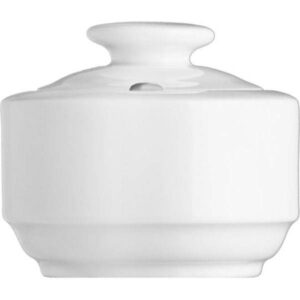 Сахарница G.BENEDIKT Praha 200 мл, d90 мм, h80 мм фарфор белый артикул PRA4301