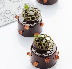 Форма силиконовая PAVONI Pavodecor "Круги 2" 1,5 мл, L 300 мм, B 175 мм (ячейка d50мм h2мм) артикул PR005