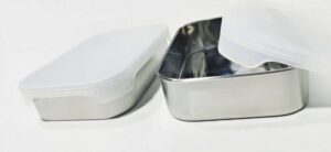 Емкость Kocateq MA06S (1081) 12*17*4 см из нержавеющей стали с герметичной крышкой для термоконтейнера CH1L артикул