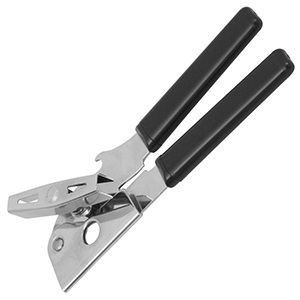 Открывалка для консервных банок WAS L 17,5см ;хром, пластик; металлич.,черный артикул 1579001