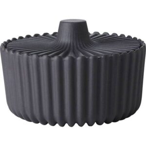 Сахарница REVOL Пекое d90 мм, h55 мм черная керамическая артикул 653639