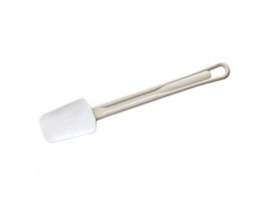 Лопатка кулинарная Paderno Pa+plus силиконовая, рабочая поверхность 90х55 мм, L 330 мм, пластиковая ручка артикул 12916-33