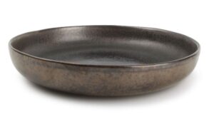 Тарелка S|P Studio Urban коричнево-черная D 210 мм, H 35 мм артикул 803248