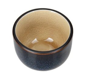 Соусник Corone Celeste сине-коричневый 45 мл, D 53 мм артикул фк0845