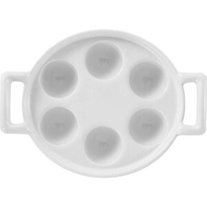 Блюдо для подачи улиток REVOL Belle Cuisin H 45 мм, L 180 мм, B 122 мм артикул 614856