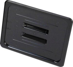 Крышка к гастроемкостям JIWINS GN 1/1 поликарбонат, черная, с ручкой (JW-P11HCB) артикул кт0400