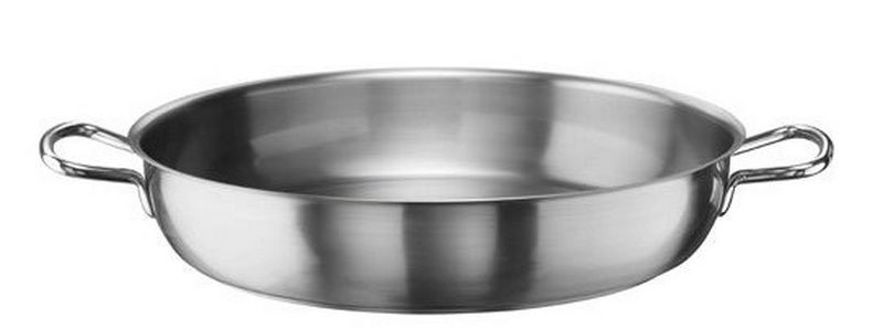 Сковорода Pintinox Tender D 280 мм, H 55 мм с двумя ручками артикул 33902328