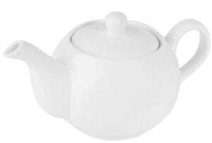 Чайник заварочный KunstWerk Paula белый 450 мл, L 190 мм, D 80 мм, H 105 мм артикул A18546