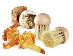 Щетка для чистки грибов Tellier деревянная d 40 мм. артикул YC90006