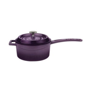 Сотейник LAVA чугун 1,35 л, внутр. размер d 16 см h 7,7 см, внеш. размер 34,5x17x9,5 см, цвет фиолетовый LV Y SOS 16 K2 P артикул LV Y SOS 16 K2 P