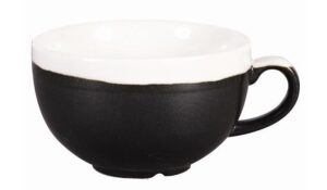 Чашка кофейная CHURCHILL Monochrome Onyx Black 227 мл, D 95 мм, H 55 мм артикул MOBKCB201