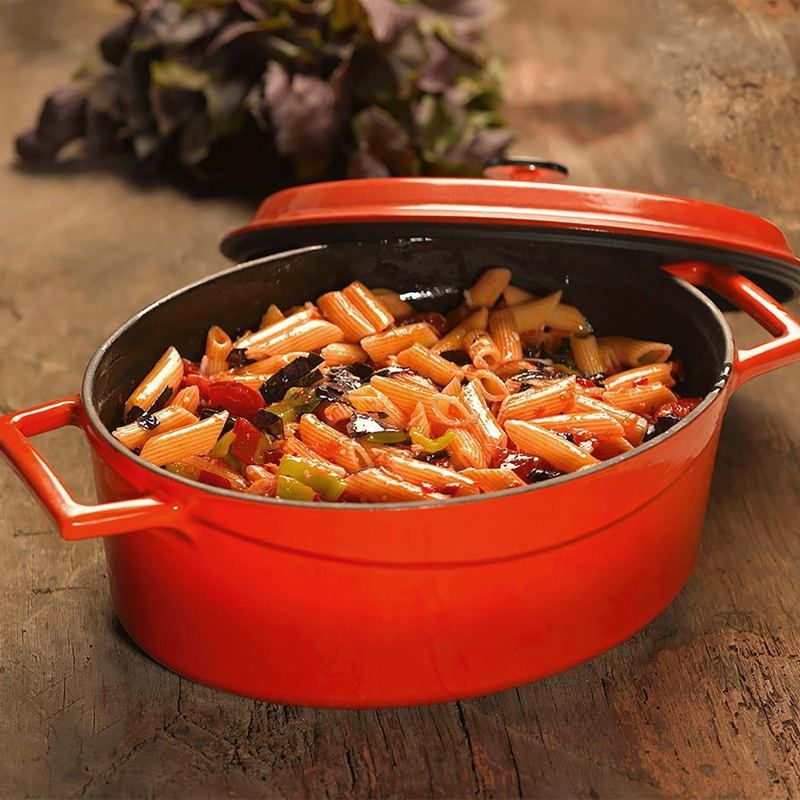 Кастрюля LAVA TRENDY SERIES 3,91 л, L 340 мм, B 210 мм, H 120 мм красная артикул LV O TC 27 K2 R