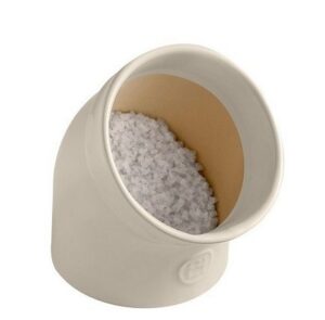 Солонка Emile Henry 280 мл, D 127 мм, H 135 мм, молочная артикул 020201