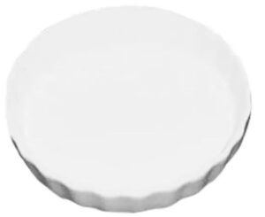 Форма для запекания KunstWerk Paula белая D 200 мм артикул A0583