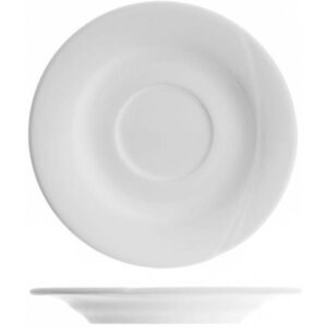 Блюдце LILIEN Atlantis D16, H2см белый артикул ATL1716