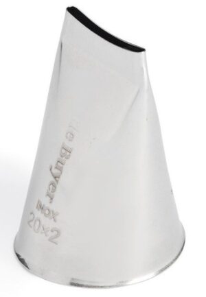 Насадка кондитерская De Buyer D 32 мм, H 45 мм (отверстие 20х2 мм) артикул 2117.20