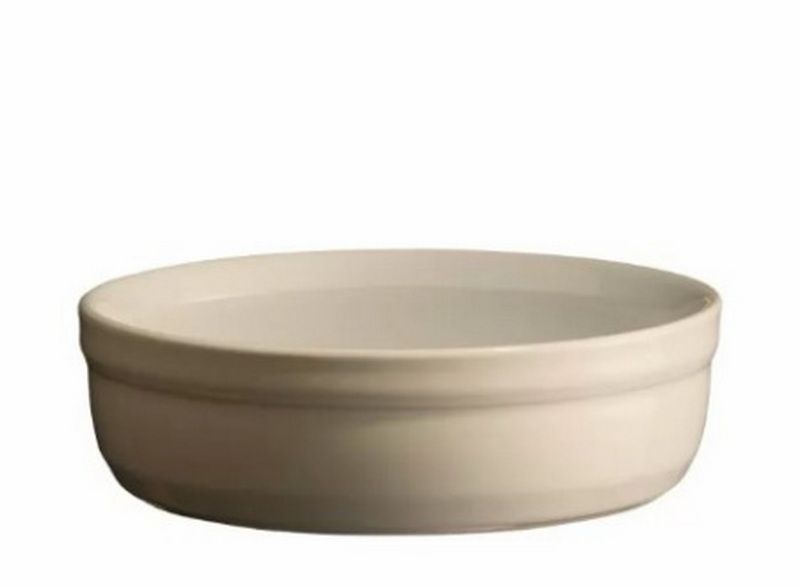 Форма для запекания и подачи Emile Henry 150 мл, D 120 мм, H 35 мм, белая артикул 021013