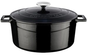 Кастрюля LAVA FOLK SERIES 6,71 л, D 280 мм, H 135 мм черная артикул LV Y TC 28 K1 BL