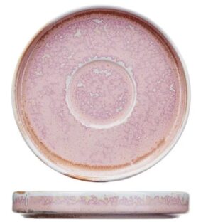 Блюдце KunstWerk Peony D 135 мм, H 20 мм артикул ZA0130-5.25-p