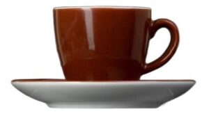 Кофейная пара Corone Gusto коричневая 90 мл артикул фк1725