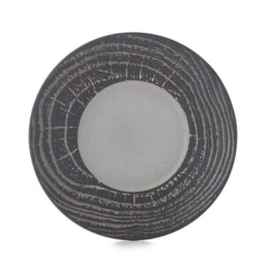 Тарелка REVOL Арборесценс d215 мм, h25 мм серо-черная десертная 648475 артикул 648475