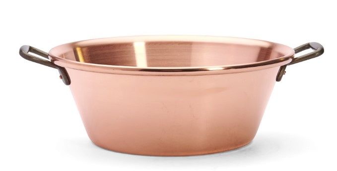 Кастрюля для варенья De Buyer 11 л, D 400 мм, H 144 мм артикул 6202.40