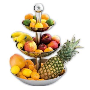 Этажерка металлическая Stalgast d22/30/38 см, h54 см 3-х ярусная /1/ артикул 544033