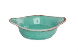 Соусник с ручками Porland Seasons Turquoise d=7 см артикул 802907 бирюзовый