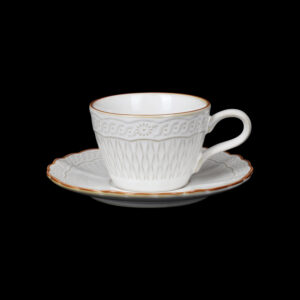 Чайная пара Corone Cinzano 240 мл [LQ-QD1379B-BSA] артикул фк5513