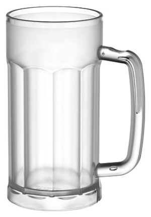 Кружка для пива Gastroplast GC-34/F 560 мл, D 80 мм, H 160 мм поликарбонат, матовый артикул 77177