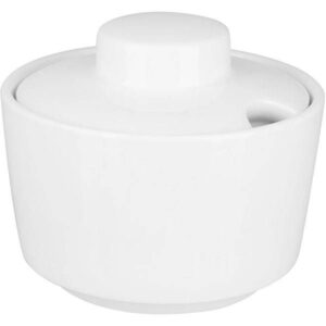 Сахарница KunstWerk Паула с крышкой бел. 250 мл. артикул P6071710/6071710