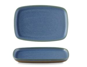 Блюдо CHURCHILL Emerge Oslo Blue L 220 мм, B 150 мм артикул EMBLEP221