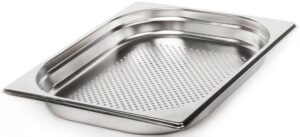 Гастроемкость MACO E1265P GN 1/2-65 нерж.сталь, перф. 3,8 л артикул 359634