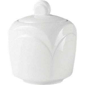 Сахарница Steelite Bianco 240 мл, L 70 мм, B 70 мм, H 85 мм, белая артикул 9102 C436